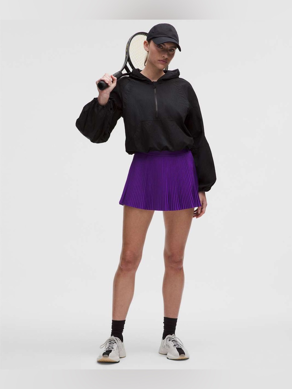 Lululemon Varsity High Rise Pleated Tennis Skirt size 4/6 College Purple CGPU